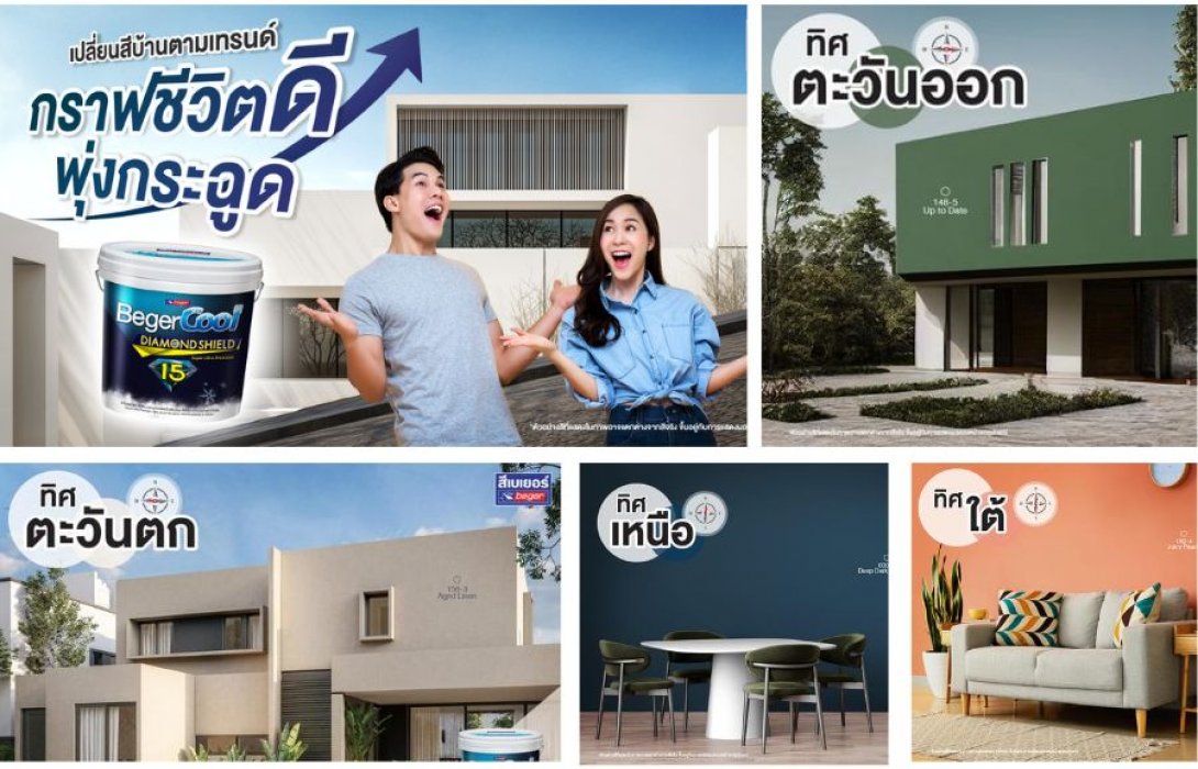 “เปลี่ยนสีบ้านใหม่ตามเทรนด์” เกณฑ์โชคลาภให้มากมี กราฟชีวิตดีพุ่งกระฉูด