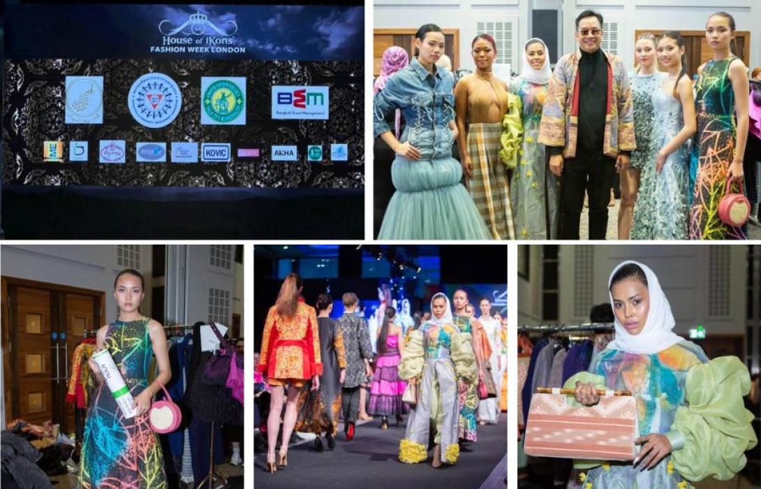 สะกดทุกสายตา กับทีมไทยแลนด์ บนรันเวย์ London Fashion Week 2023 