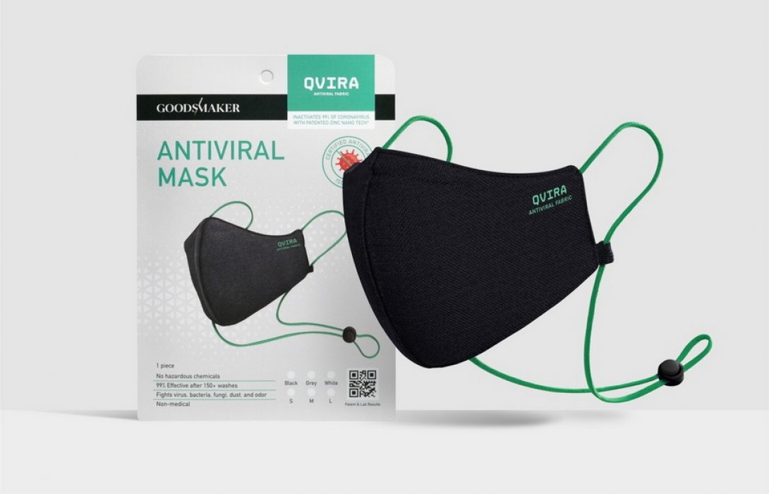 “Goodsmaker” เทคโนโลยีนวัตกรรมเส้นใยผ้าอัจฉริยะ QVIRA ฆ่าเชื้อไวรัสได้ด้วยตัวเอง