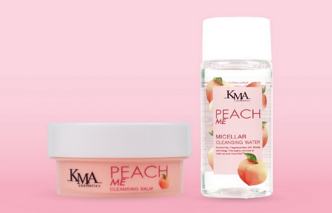 ใหม่!! “KMA Peach Me Cleansing Collection” ผลิตภัณฑ์ทำความสะอาดผิวหน้าสารสกัดจากลูกพีชญี่ปุ่น