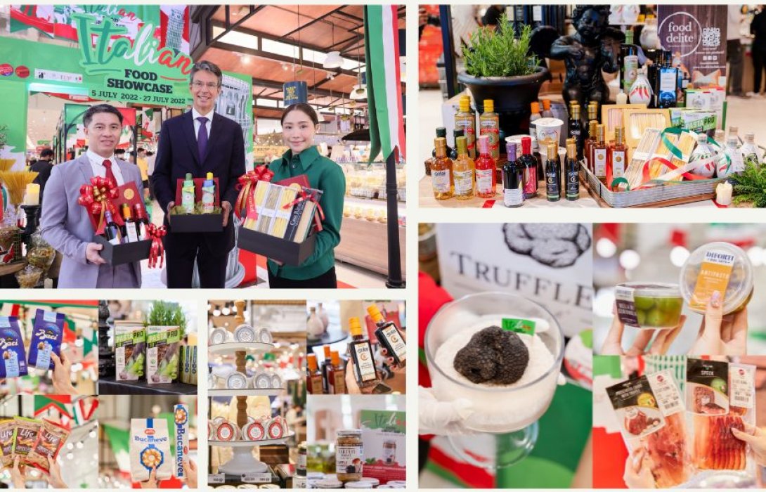 มาช้อปกัน!! หลากหลายวัตถุดิบชั้นเลิศส่งตรงจากประเทศอิตาลีในงาน “Italian Food Showcase” Taste & Enjoy Heart & Soul of Italian Gastronomy