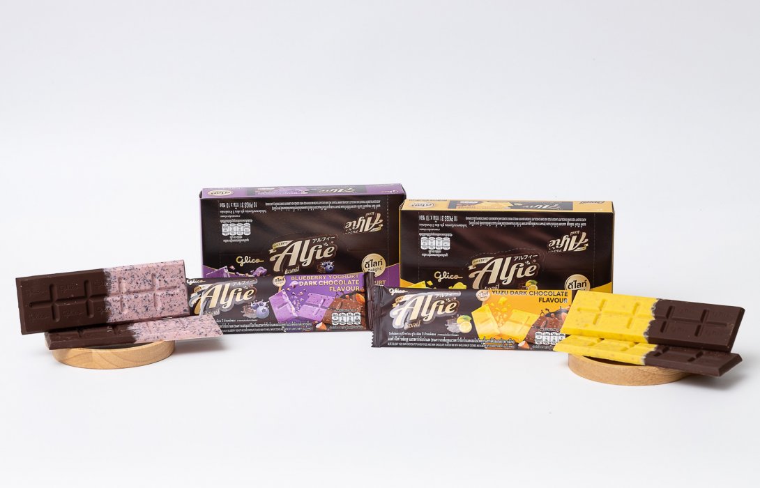 ทยกูลิโกะ เปิดตัว “แอลฟี่ ดีไลท์” ช็อกโกแลตพรีเมียม 2 รสชาติ ลิมิเต็ด “บลูเบอร์รีโยเกิร์ต-ดาร์กช็อกโกแลต และส้มยูสุ-ดาร์กช็อกโกแลต”