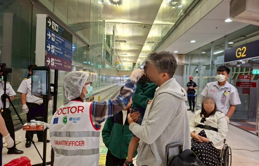 สุวรรณภูมิเข้ม! ตั้งจุดคัดกรองเที่ยวบินจากอินเดีย เฝ้าระวังไวรัสนิปาห์ ย้ำยังไม่พบผู้ป่วยต้องสงสัย