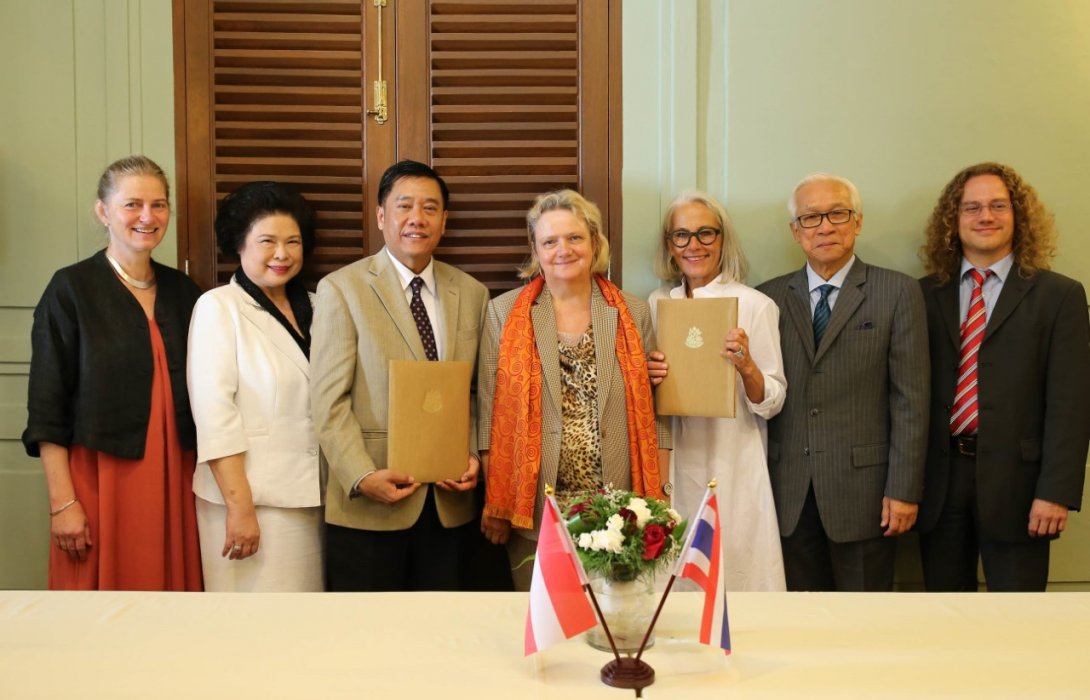 “ไทย-ออสเตรีย” ร่วมมือ สร้างองค์ความรู้ทางวิทยาศาสตร์ เพื่อการอนุรักษ์ศิลปะของไทย