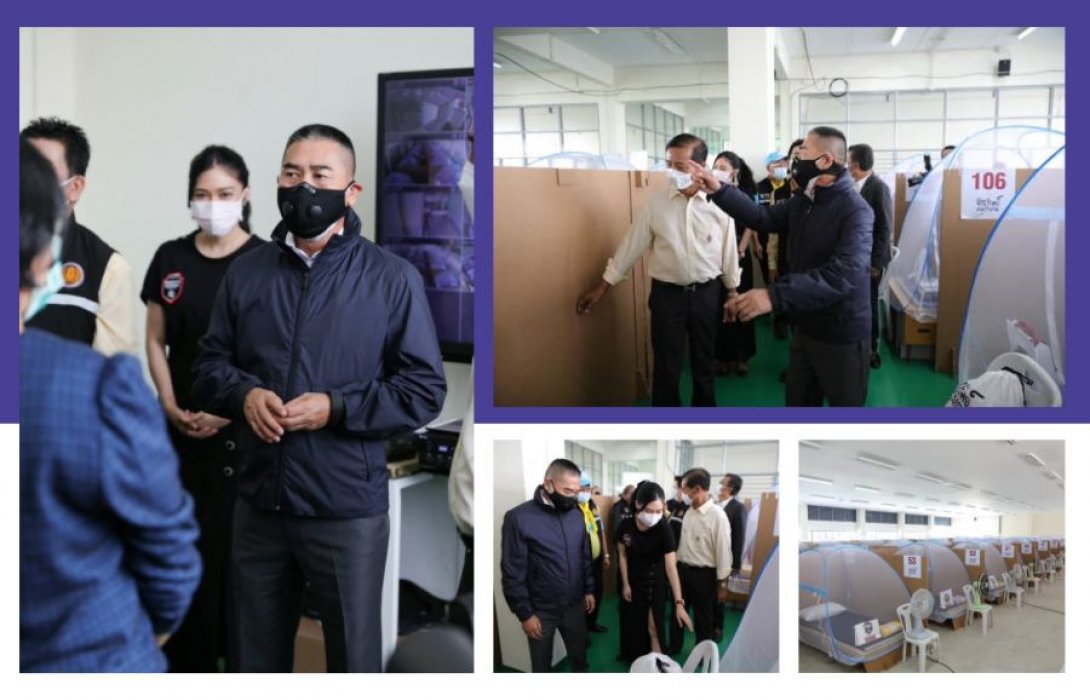 ‘จักรทิพย์ ชัยจินดา’ ดึงทีมแพทย์ รพ.นวเวช ร่วมกับมูลนิธิบุณยะจินดาฯ จัดตั้งศูนย์พักคอย ลุยปัดฝุ่นเทคนิคมีนบุรีฯ เริ่มเปิดรองรับผู้ป่วยโควิดกลุ่มสีเขียว 143 เตียง 