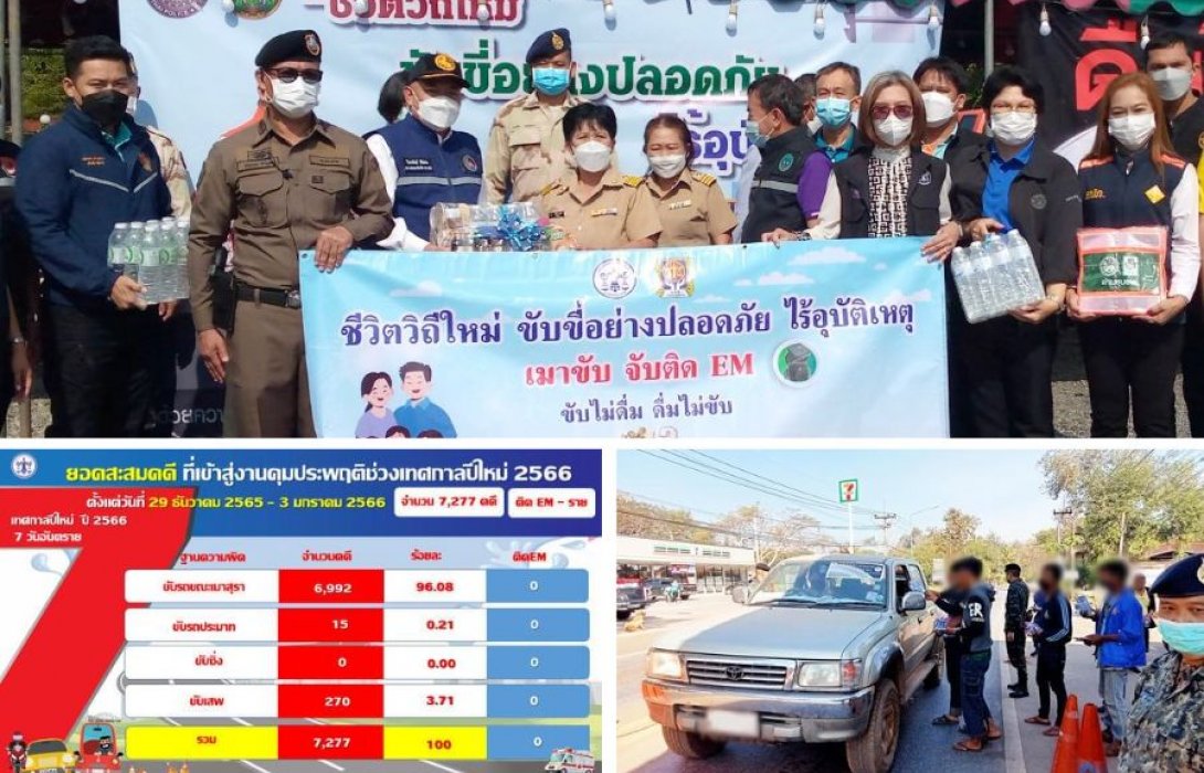 คุมประพฤติเมาขับ 6 วัน 6,992 คดี ย้ำมาตรการเข้มแก้ไขฟื้นฟูผู้กระทำผิด