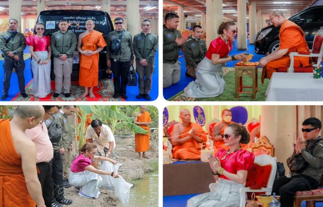 “ฤกษ์ดี วันที่ 9” ผอ.ฟ้า ทำบุญถวายรถฮุนได ให้วัดช่องลมใช้กิจของสงฆ์ 