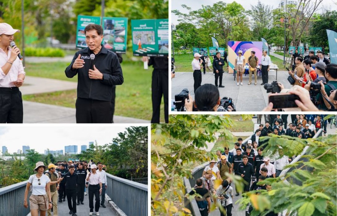 กรุงเทพมหานคร นำทีมสื่อมวลชน ลงพื้นที่สำรวจ “สะพานเขียว” พลิกโฉม สู่แลนด์มาร์กเชื่อมเมืองระดับโลก ชู แนวคิด 