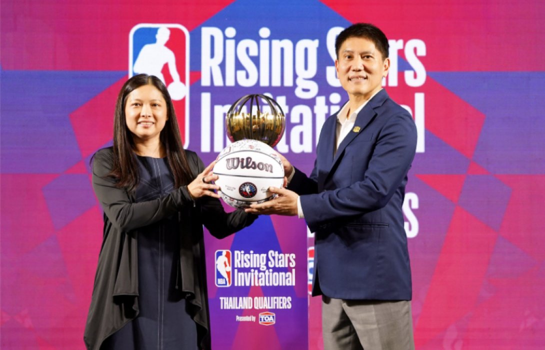 NBA ผนึก TOA เปิดตัวการแข่งขัน ‘NBA Rising Stars Invitational Thailand Qualifiers presented by TOA’ ครั้งแรกในไทย เฟ้นหาตัวแทนเยาวชนไทย ชิงตั๋วสู่การแข่งขันบาสเกตบอลระดับโลกที่สิงคโปร์