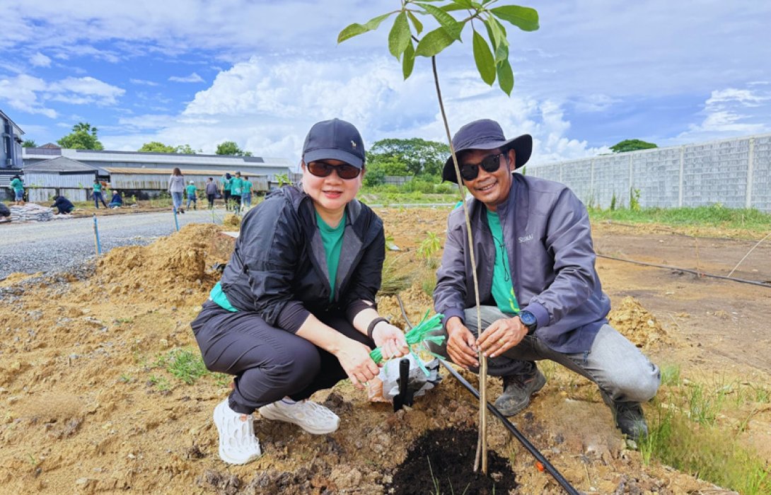 ศุภาลัย สร้างดี สานต่อ “ป่าสร้างสุข” ปีที่ 5 ขยายพื้นที่สีเขียวสู่พุทธมณฑลสาย 4 ยอดปลูกต้นไม้สะสมทะลุ 14,000 ต้น
