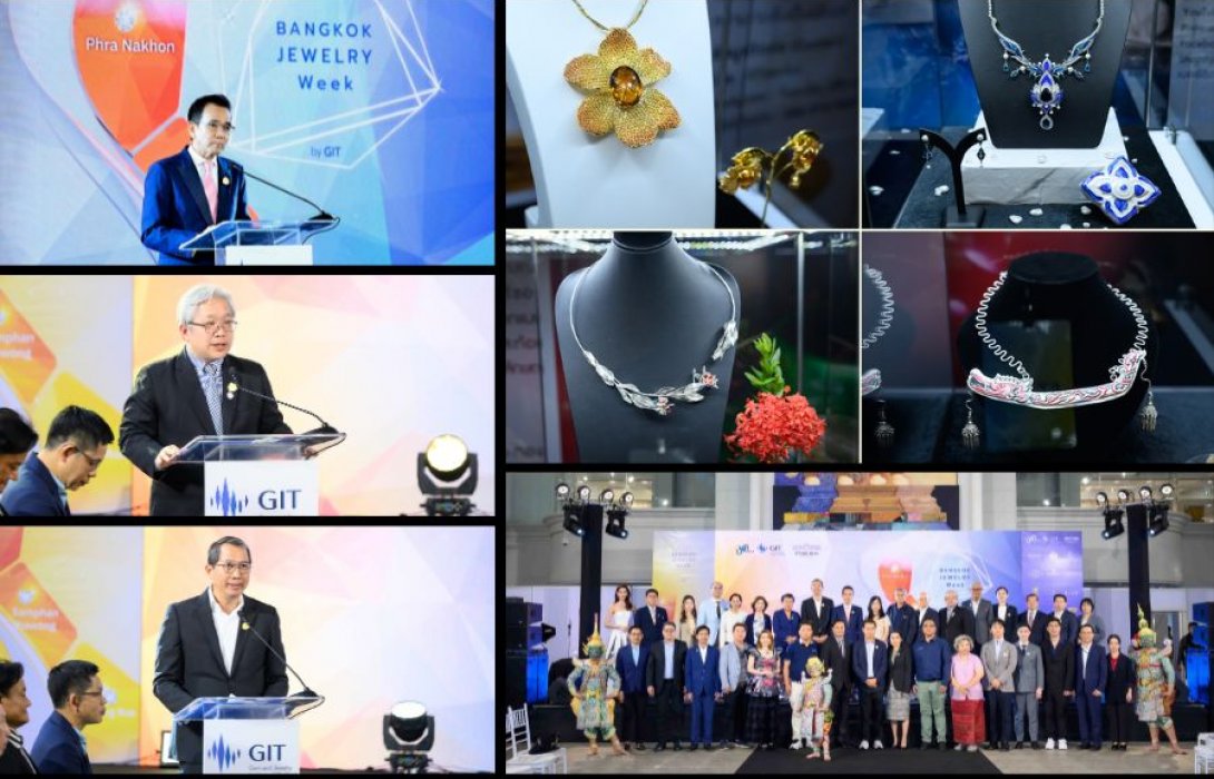 GIT จัด “Bangkok Jewelry Week 2025” ต่อเนื่องปีที่ 2 โชว์ศักยภาพอัญมณีและเครื่องประดับไทย สู่เวทีโลก คาดสร้างรายได้รวมมูลค่ากว่า 580,000 ล้านบาทต่อปี