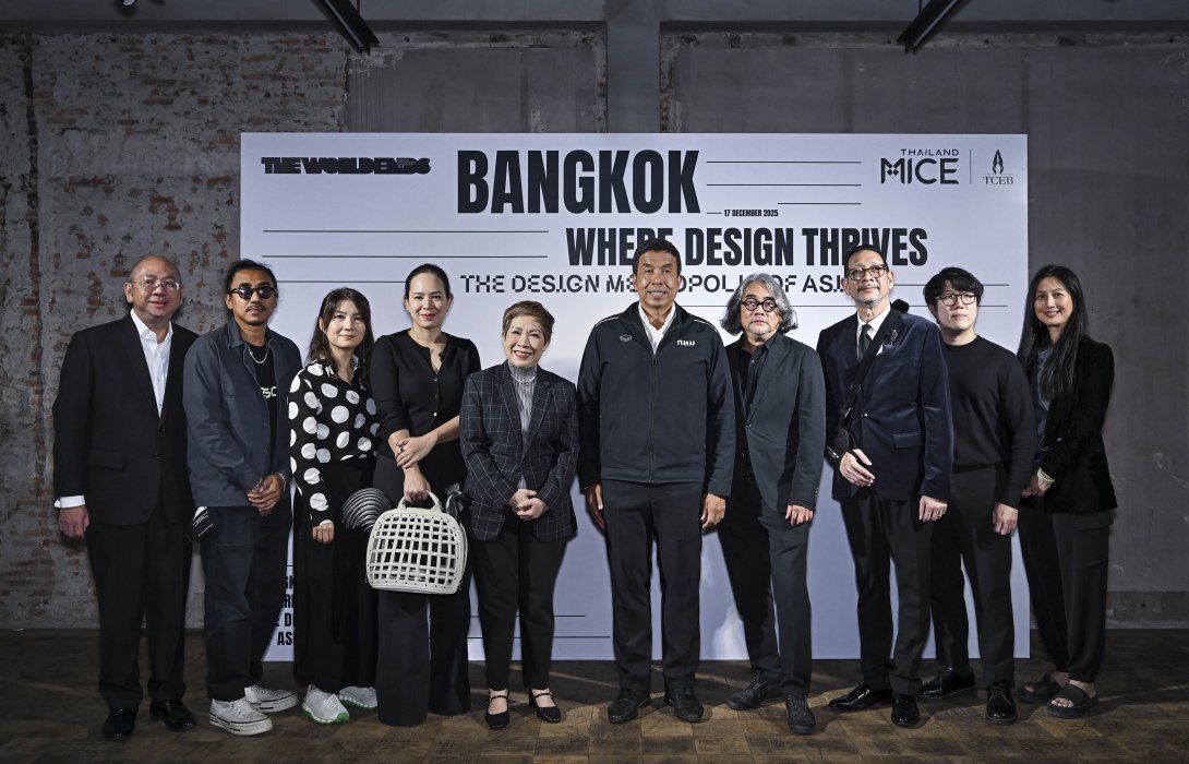 ทีเส็บ ชู วิสัยทัศน์ใหม่ ดันกรุงเทพสู่ “Global Design Exhibition Hub” ใช้พลังงานนิทรรศการนานาชาติ ขับเคลื่อนเศรษฐกิจสร้างสรรค์มูลค่าสูงของประเทศ