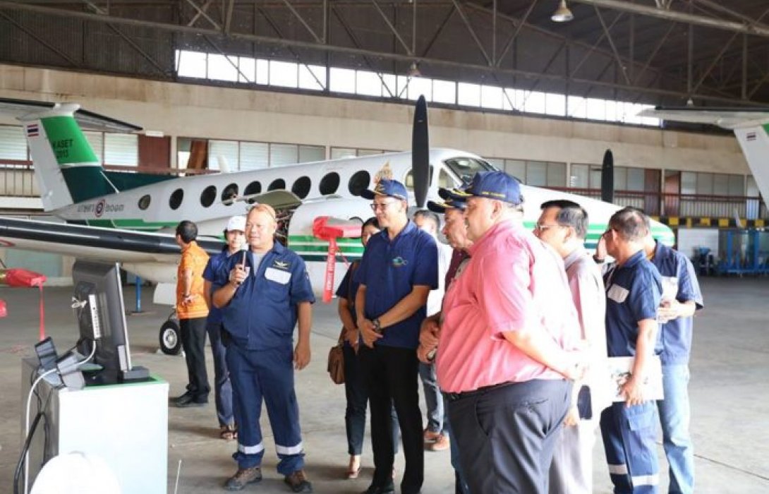 จอร์แดนสนใจ “ฝนหลวง” ดูงานถึงที่แก้ปัญหาขาดน้ำ