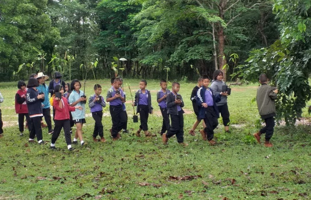 “ยโสธร” ปลูกป่าชุมชนสร้างรายได้ เพาะเชื้อเห็ดสร้างความมั่นคงอาหาร