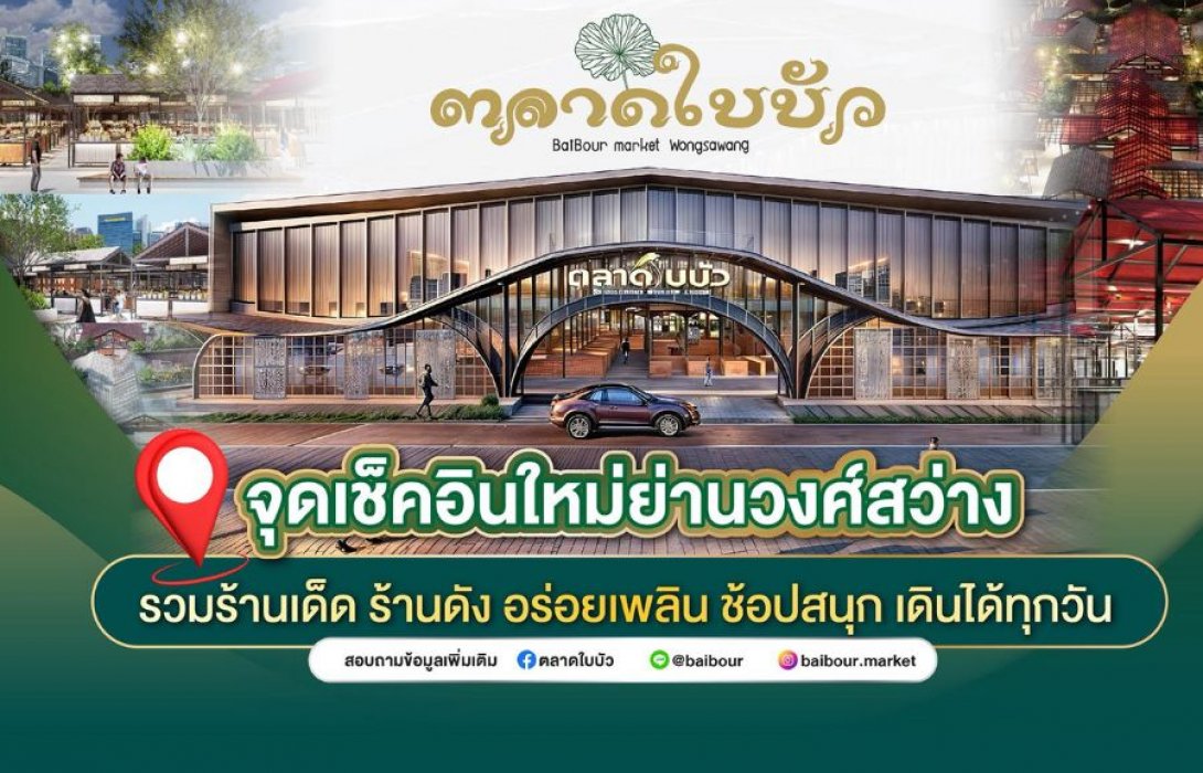 ตลาดใบบัว วงศ์สว่าง : โมเดลตลาดไลฟ์สไตล์ยุคใหม่ กับบทบาทการขับเคลื่อนเศรษฐกิจชุมชนเมือง ปี 2569