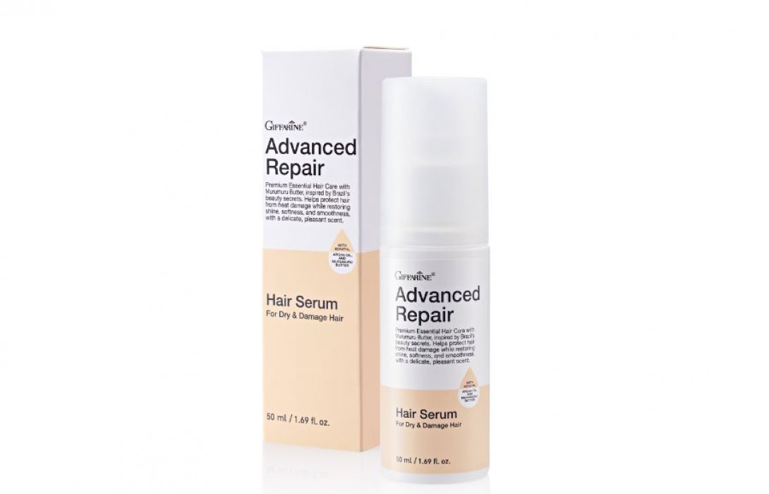 กิฟฟารีน แนะนำไอเท็มเด็ด “กิฟฟารีน แอดวานซ์ รีแพร์ แฮร์ ซีรั่ม” ผลิตภัณฑ์ซีรั่มบำรุงเส้นผม