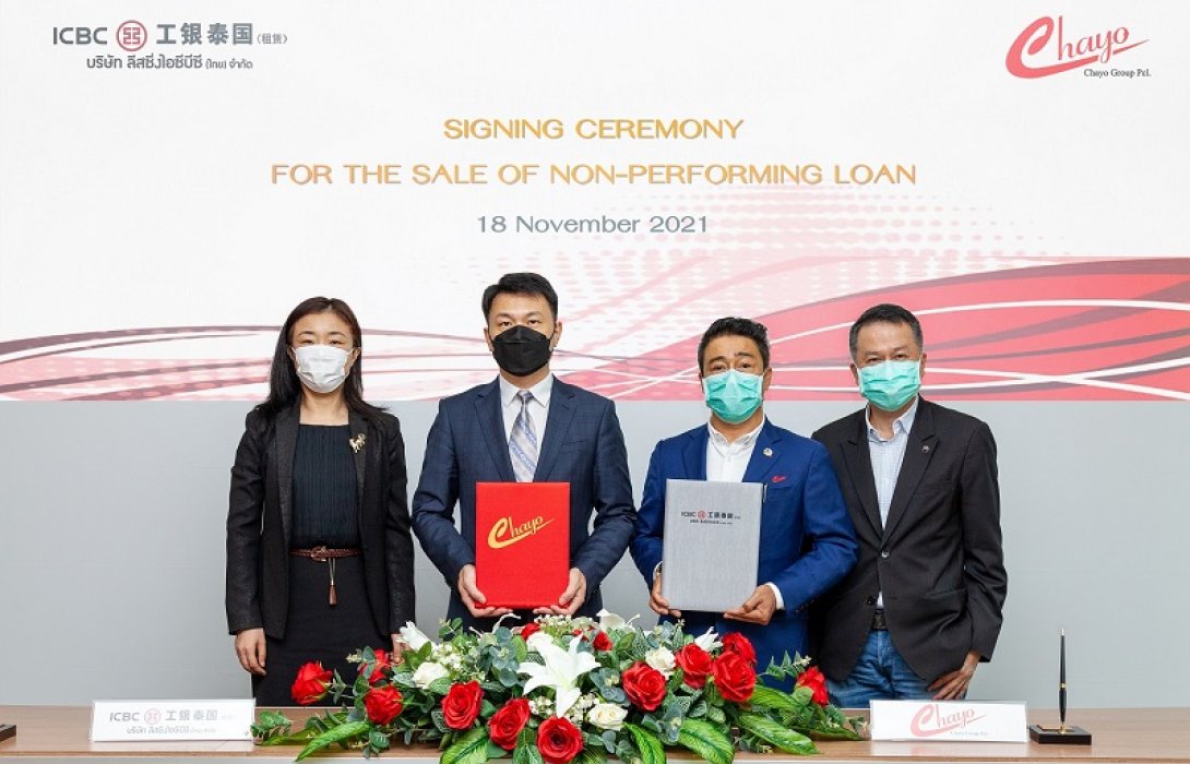 CHAYO-ICBC ลงนามบันทึกข้อตกลงสินเชื่อเช่าซื้อรถยนต์