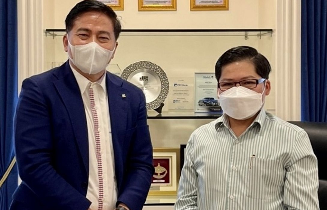 APMเข้าอวยพรปีใหม่เลขาธิการก.ล.ต.กัมพูชา