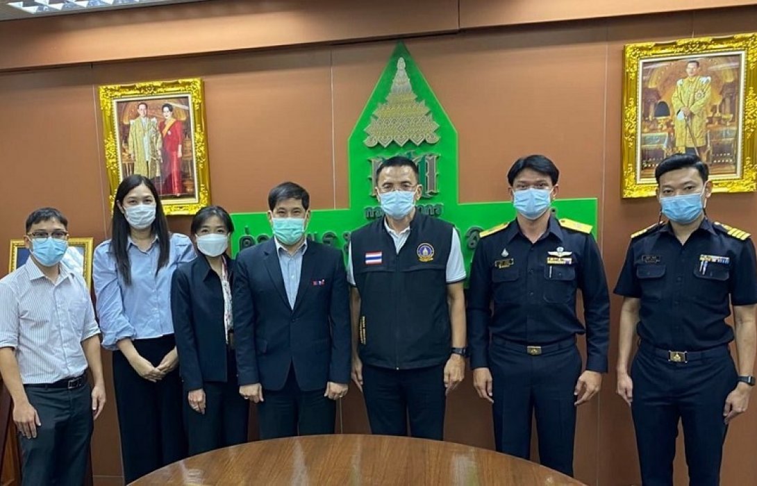 สพพ.หารือนายด่านศุลกากร-เยี่ยมชมความคืบหน้าก่อสร้างด่านหนองเอี่ยน