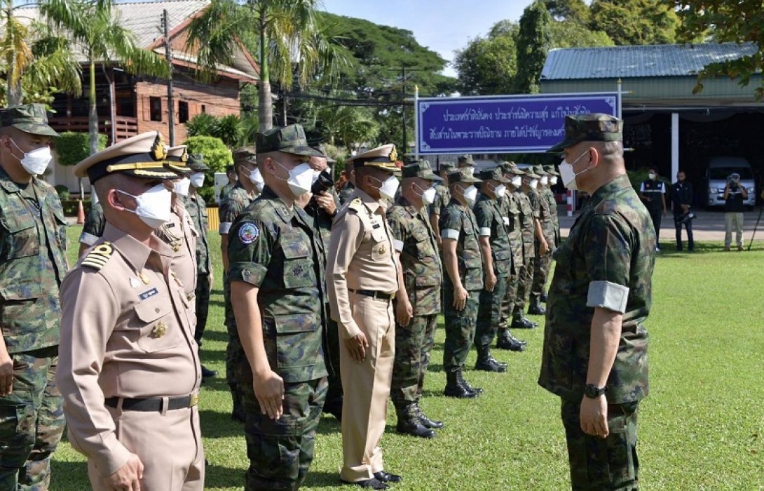 ผบ.ทร.ตรวจเยี่ยมหน่วย-พื้นที่รับผิดชอบกกล.จันทบุรี-ตราด