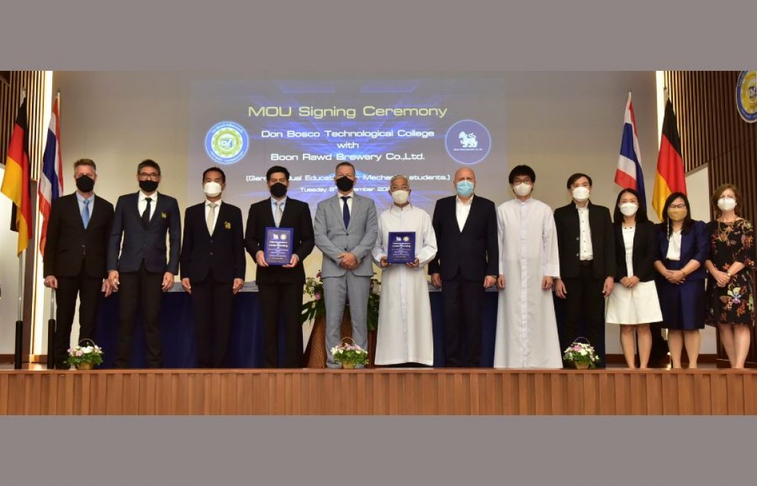 “สิงห์” จับมือสถานทูตเยอรมัน สานต่อ “ทวิภาคีอาชีวะ” ดึงมาตรฐานการศึกษาเยอรมัน สร้าง “เด็กอาชีวะไทย” ทำงานยุโรป