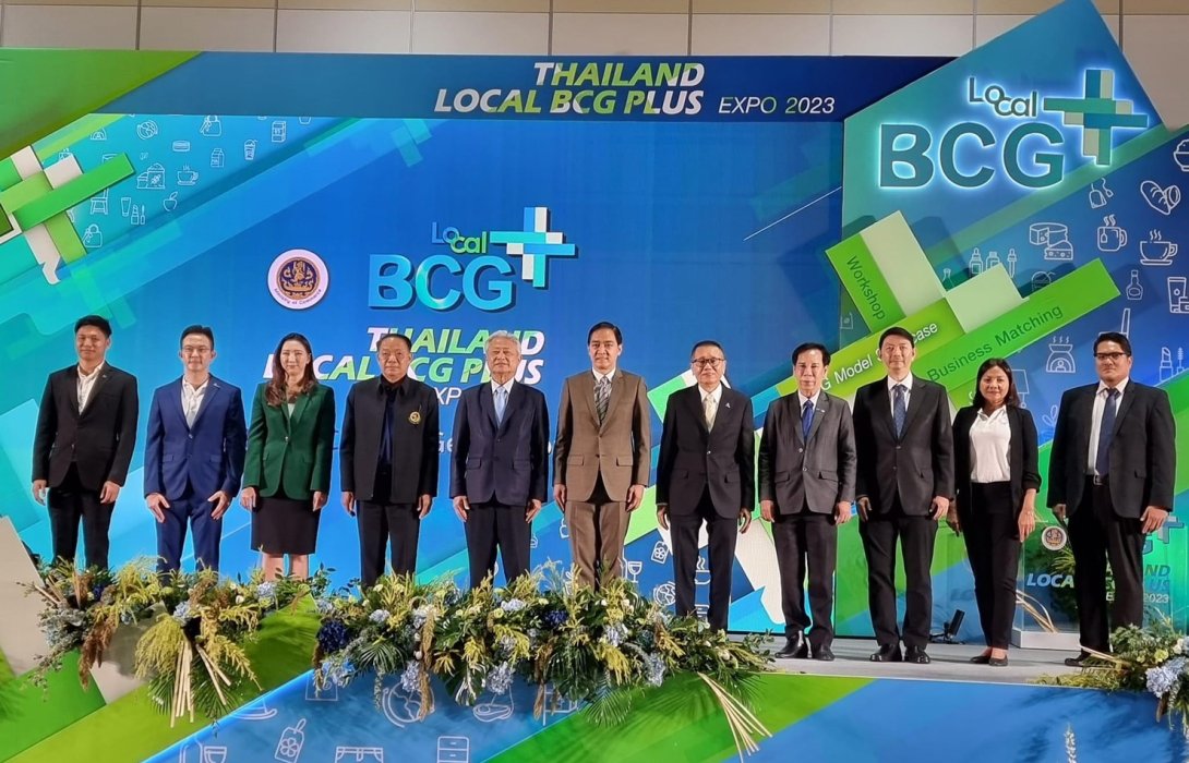 ร่วมเปิดงาน “Thailand Local BCG Expo 2023” หวังหนุนสินค้าเกษตรสู่ตลาดโลก 
