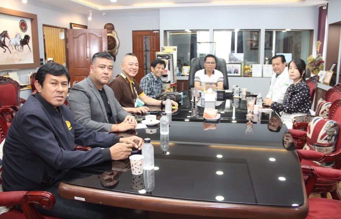 นายก สภท. เข้าเชิญ CEO 24 Hours Coffee ร่วมงานประชุมใหญ่สภท.