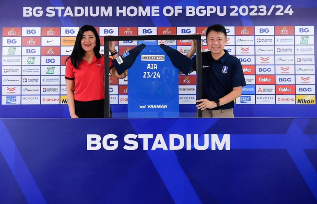 เอไอเอ ประเทศไทย เดินหน้าสนับสนุน สโมสรบีจี ปทุม ยูไนเต็ด พร้อมร่วมงานเปิดฤดูกาลใหม่ 2023-2024