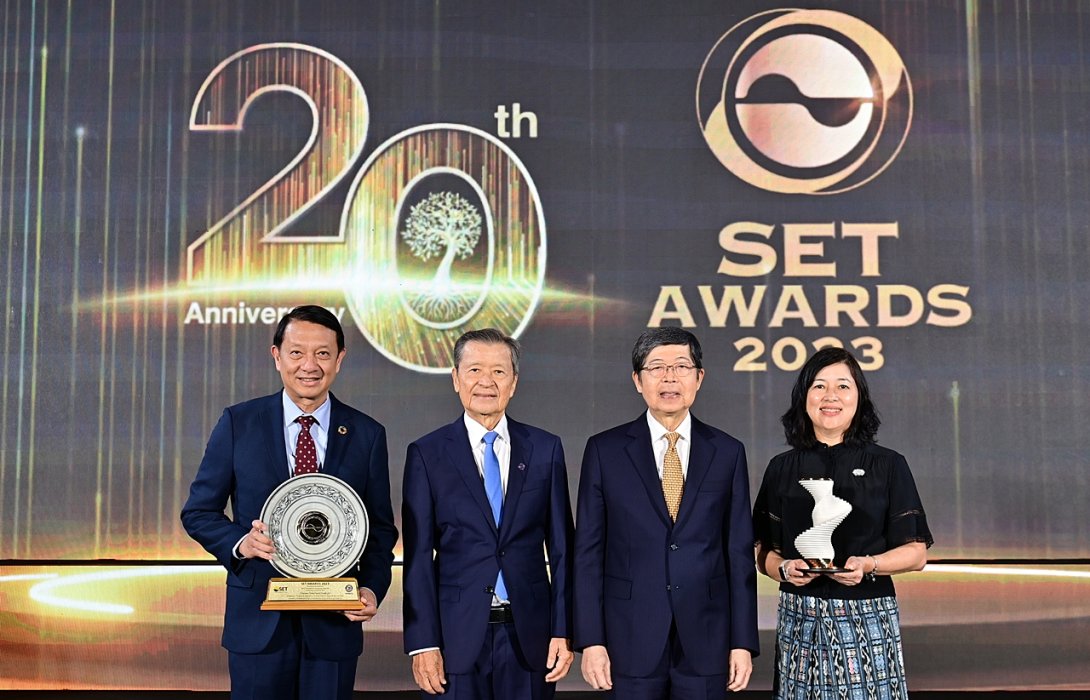 CPF คว้า 2 รางวัลสูงสุด SET AWARDS 2023 มุ่งสู่องค์กรแห่งความเป็นเลิศด้านนวัตกรรม และความยั่งยืน        