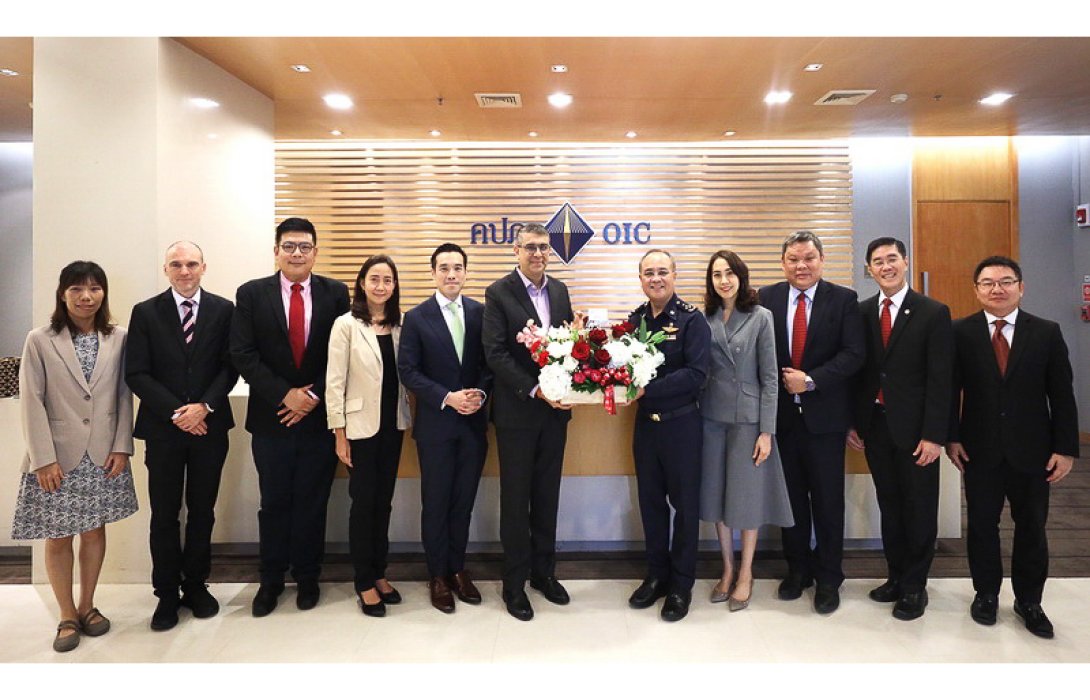 เอไอเอ ประเทศไทย ร่วมแสดงความยินดีกับนายชูฉัตร ประมูลผล เนื่องในโอกาสรับตำแหน่งเลขาธิการ คปภ.