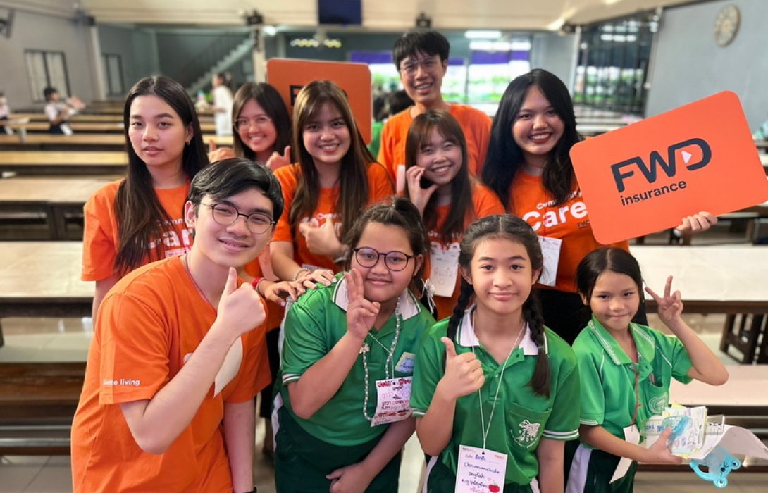 FWD ประกันชีวิต ร่วมกับ มูลนิธิจูเนียร์อะชีฟเม้นท์ ประเทศไทย ลงพื้นที่จัดเวิร์กช็อปส่งเสริมความรู้ทางการเงินแก่นักเรียนโรงเรียนไผทวิทยา จังหวัดนครปฐม