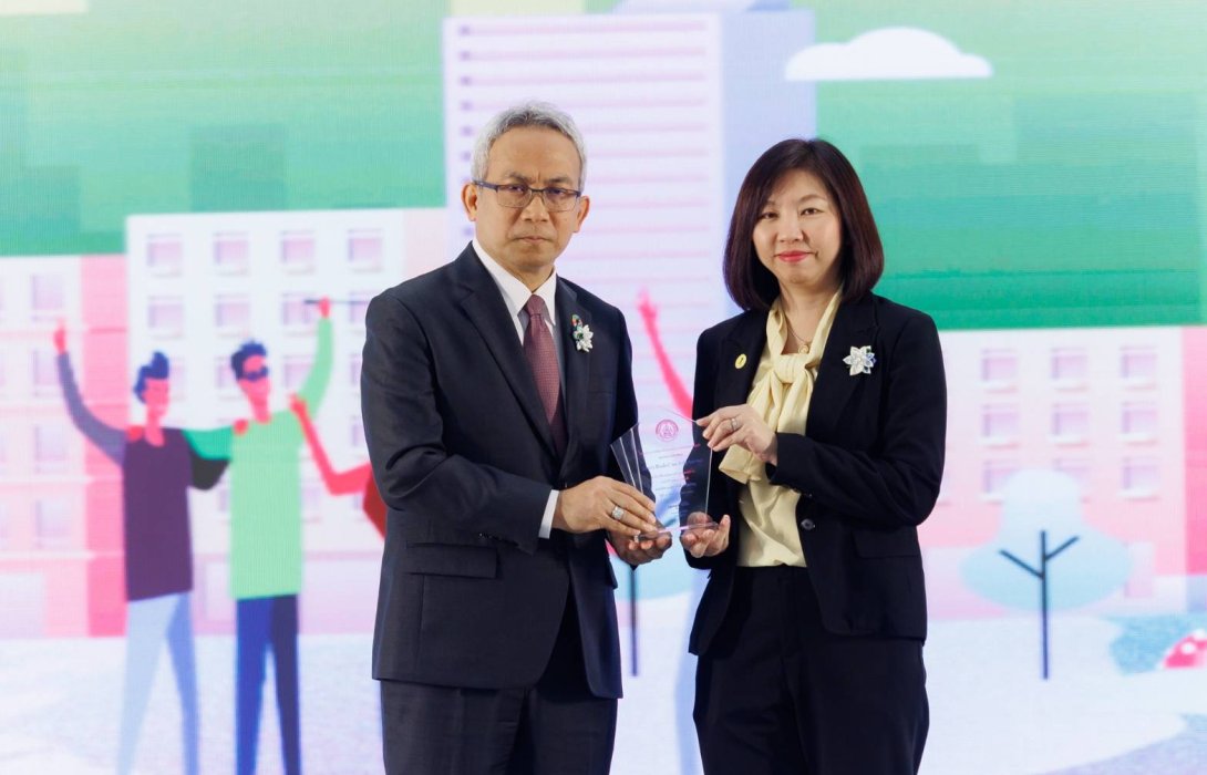 ซีไอเอ็มบี ไทย รับรางวัลองค์กรที่สนับสนุนการจ้างงานคนพิการ ประจำปี 2566  