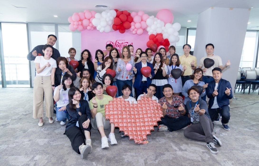 กรุงไทย–แอกซ่า ประกันชีวิต จัดกิจกรรม Happy Valentine’s Day - Love is Sharing, Love is Caring, Love out Loud ในเทศกาลแห่งความรัก