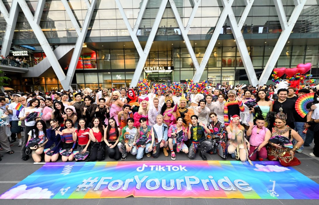 TikTok ฉลอง Pride Month ยกทัพครีเอเตอร์ LGBTQIA+ ไทย และ APAC  ร่วมขบวนพาเหรดสุดสร้างสรรค์