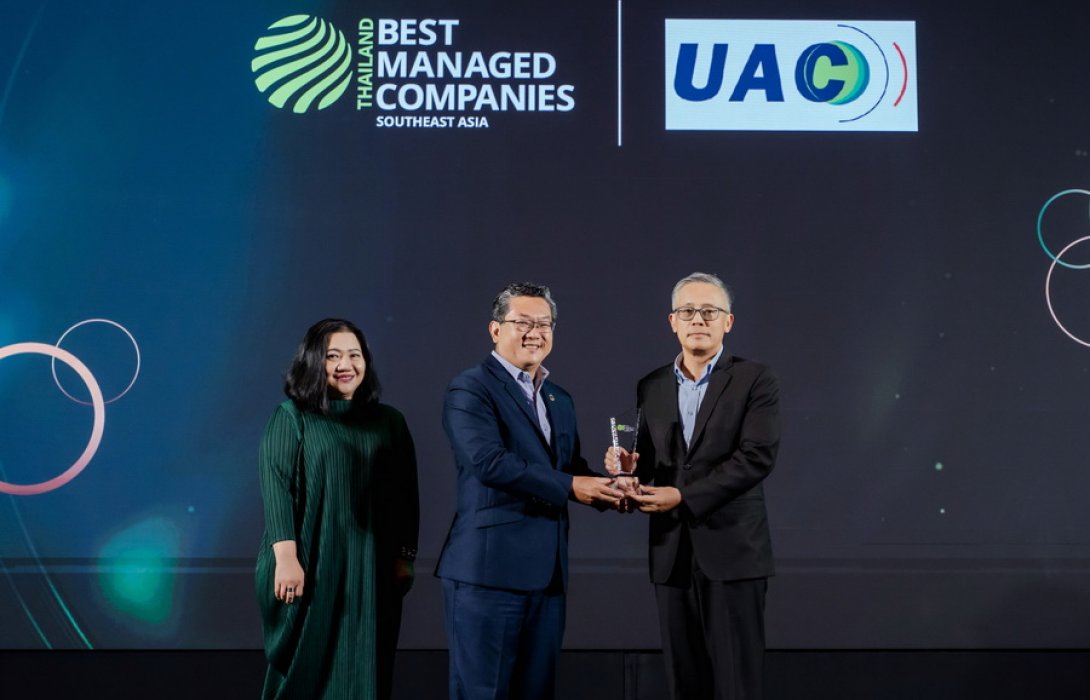 UAC คว้ารางวัล “Thailand Best Managed Companies 2024” 2 ปีซ้อน