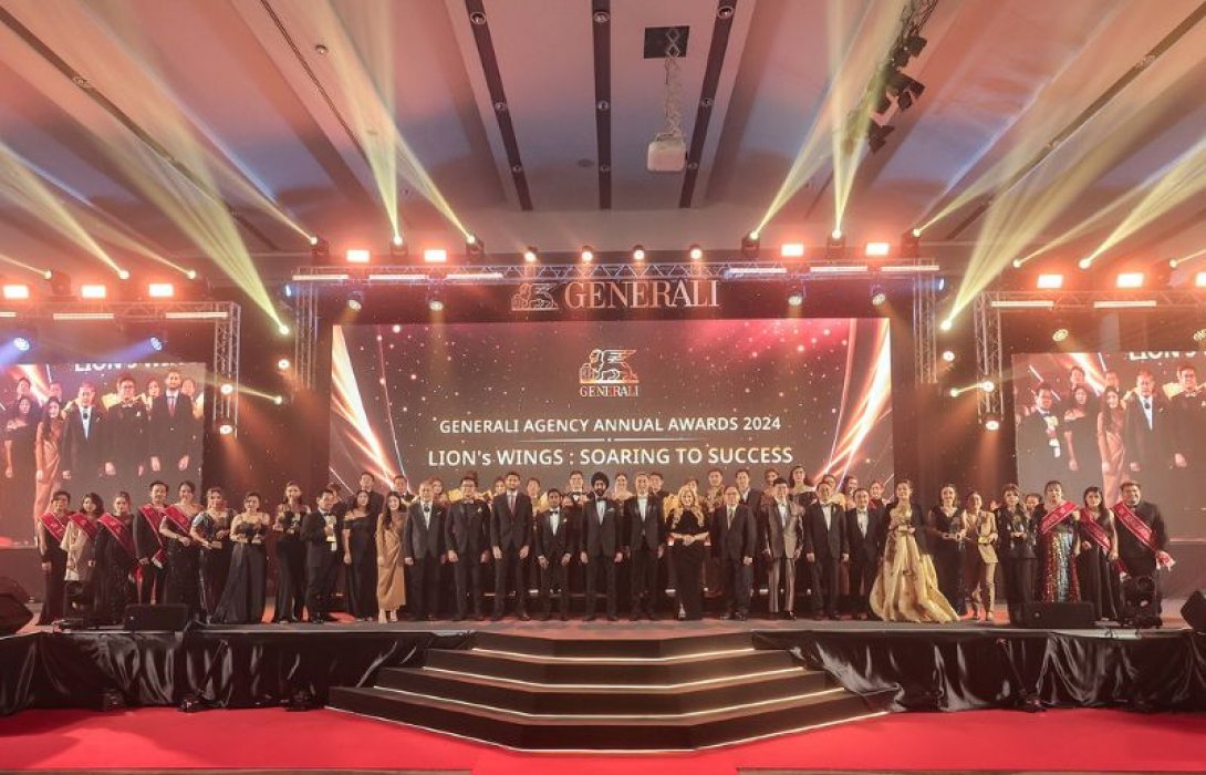 เจนเนอราลี่ ไทยแลนด์ จัดงาน Agency Annual Awards 2024 เชิดชูสุดยอดตัวแทนแห่งปี ทะยานสู่ความสำเร็จไร้ขีดจำกัด  
