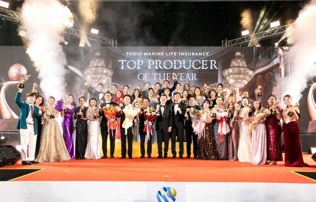 โตเกียวมารีนประกันชีวิตจัดพิธีมอบรางวัลประจำปี TOP OF THE YEAR 2024