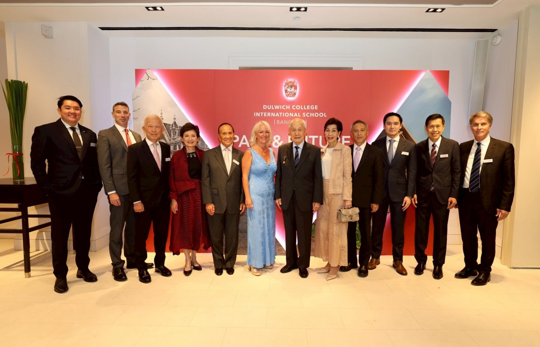 ศิษย์เก่าผู้ทรงเกียรติ และผู้บริหารดัลลิช คอลเลจ ร่วมงานพบปะศิษย์เก่าและต้อนรับโรงเรียนนานาชาติ ดัลลิช คอลเลจ กรุงเทพ