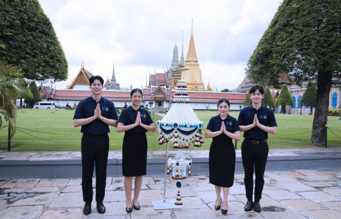 ธนาคารกรุงเทพ ร่วมจัดโคมตราถวายเป็นพุทธบูชาในพระราชพิธีทรงบำเพ็ญพระราชกุศลวิสาขบูชา 2568