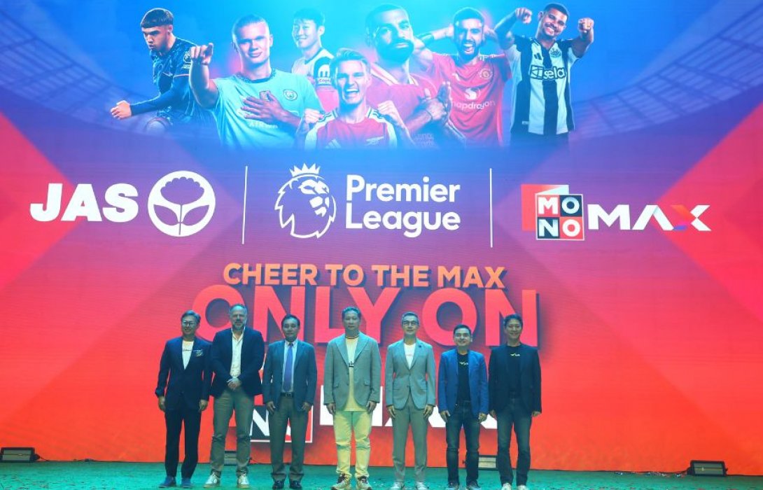 JAS x MONO พร้อมระเบิดความมันส์ ถ่ายทอดสดฟุตบอล Premier League 2025 – 2031 