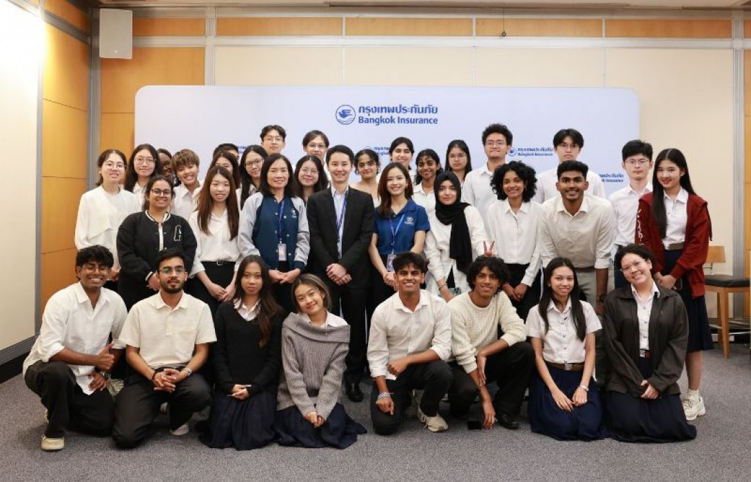 กรุงเทพประกันภัยเปิดบ้านต้อนรับนิสิตจุฬาฯ และนักศึกษานานาชาติจาก Hong Kong University of Science and Technology ศึกษาดูงานธุรกิจประกันภัย