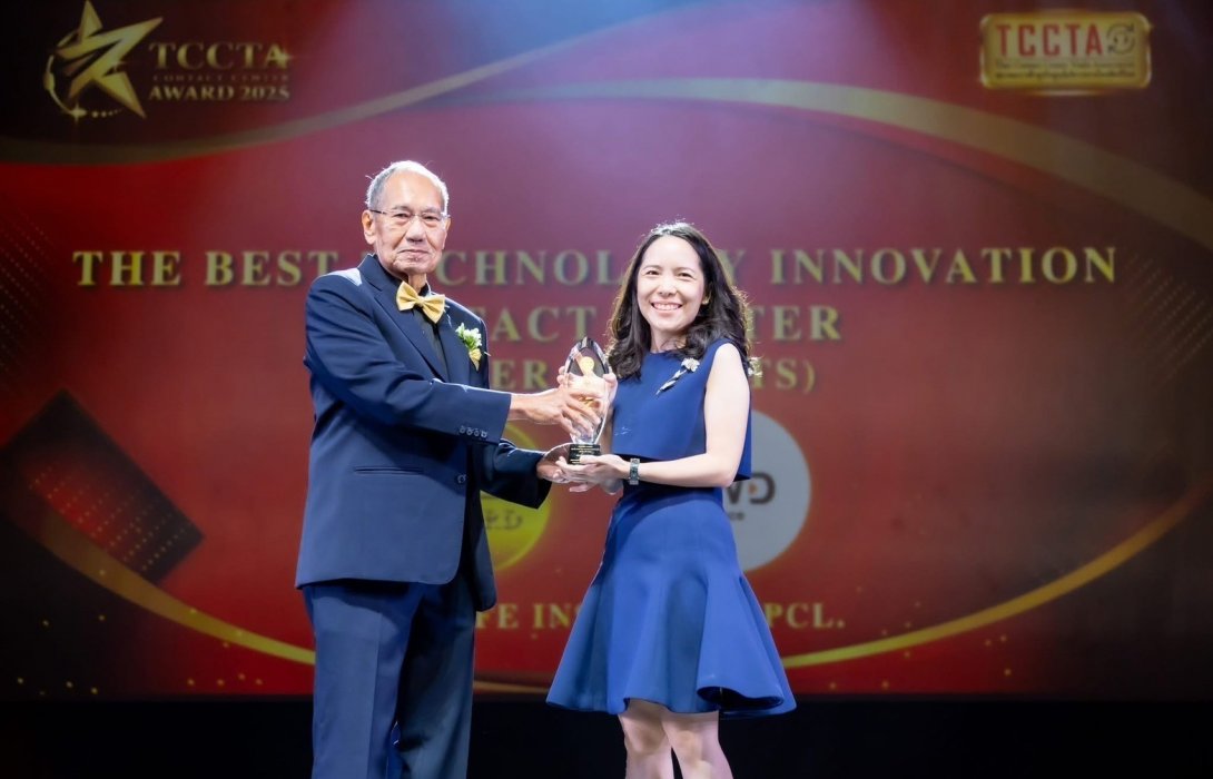 FWD รับรางวัลเหรียญทอง ‘The Best Technology Innovation Contact Center’ ปีที่3 จากเวที TCCTA Contact Center Awards