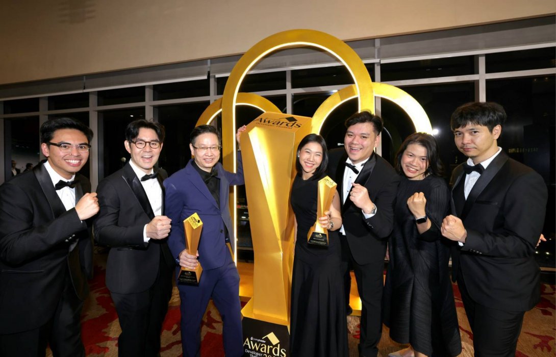 “พฤกษา คว้า 2 รางวัลใหญ่ “Livinginsider Thailand Developer Awards 2025”  จาก แชปเตอร์ เจริญกรุง–ริเวอร์ไซด์ และเดอะ รีเซิร์ฟ วิลล่า 89/1