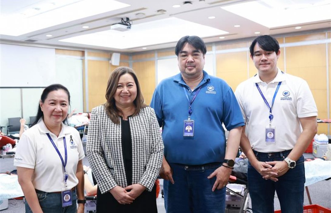 กรุงเทพประกันภัยจัดกิจกรรมบริจาคโลหิตให้แก่สภากาชาดไทยอย่างต่อเนื่อง