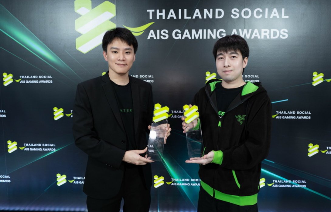 RAZER คว้า 2 รางวัล “The Most Popular Gaming Mouse & Keyboard” จากเวที Thailand Social AIS Gaming Awards 2026 