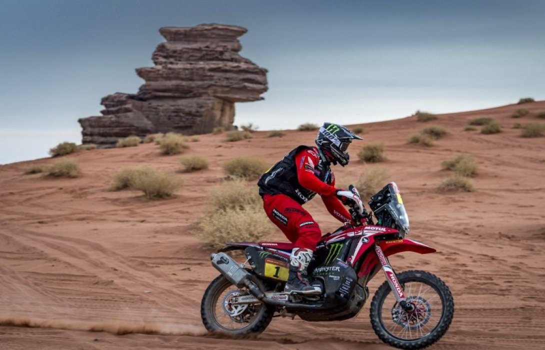 ฮอนด้าจ่อแชมป์ดาการ์แรลลี 2 ปีซ้อน หลังพาเหรดคว้าชัยสเตจ 10