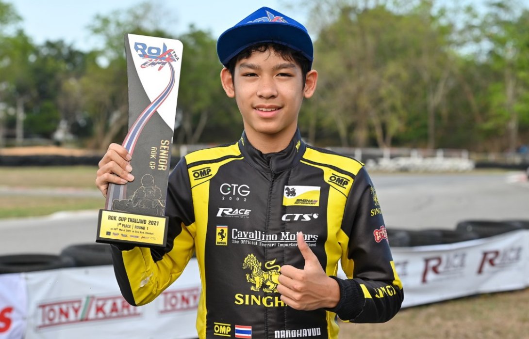 ‘นันทวุฒิ ภิรมย์ภักดี’ประเดิมแชมป์ ROK Cup Thailand 2021
