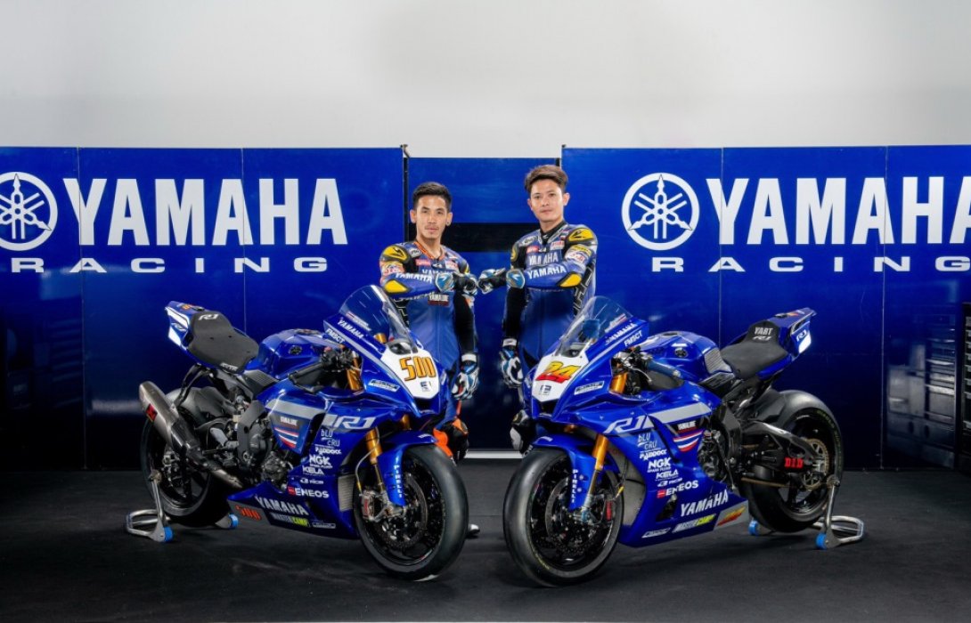 ยามาฮ่า ไทยแลนด์ เรซซิ่งทีม จับคู่ “แสตมป์-ตี” ควบ YZF-R1 ล่าแชมป์รุ่นใหญ่ 