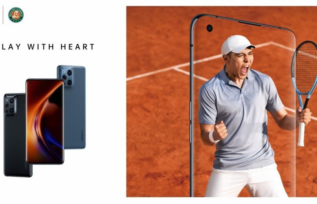 OPPO ฉลอง 3 ปีแห่งความสำเร็จ ในการร่วมมือกับRoland-Garros
