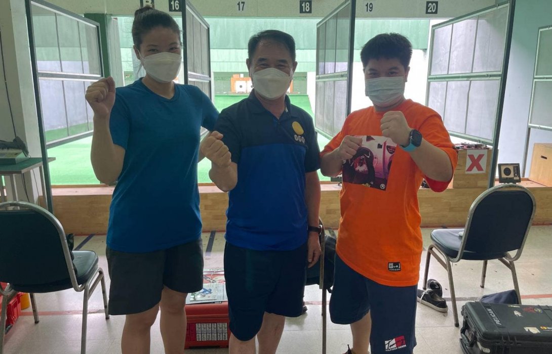 “ธันย่า” -“เอิน” พร้อมลุยยิงปืนโอลิมปิก เต็มร้อย